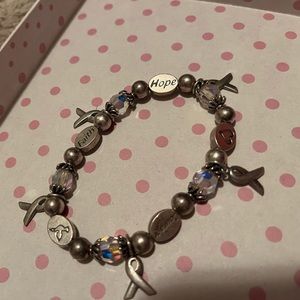 Hope, Faith, and Courage bracelet